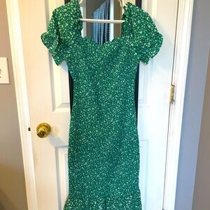 Pretty garden spring dress, brand new with tags